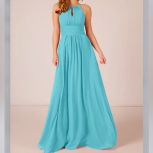 Azazie Bonnie in Caribbean -HEMMED
